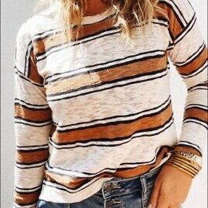 CJLA Jaymee Striped Top